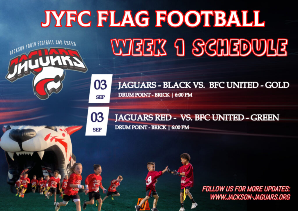 Football FLAG WEEK 1 Football FLAG WEEK 1